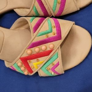 STUART WEITZMAN Beach Suede Slippers